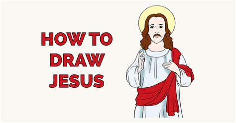 How To Draw Jesus Step By Step