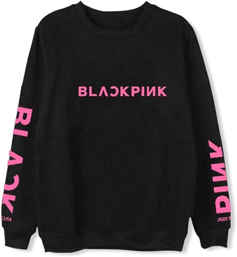 Novità Blackpink Pullover Rose Lisa Jisoo Jennie Blackpink Felpe Her