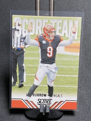 2021 Panini Score Nfl Football Joe Burrow Score Team St8 Ebay