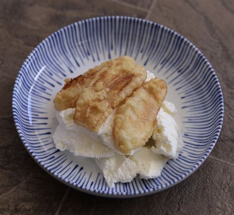 Recipe Thai Crispy Fried Bananas Over Ice Cream