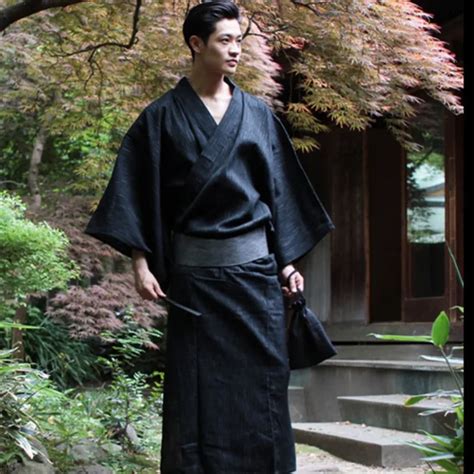 Japon S Kimono Yukata Masculino Vestido De Penteado 95 Algod O Roup Es