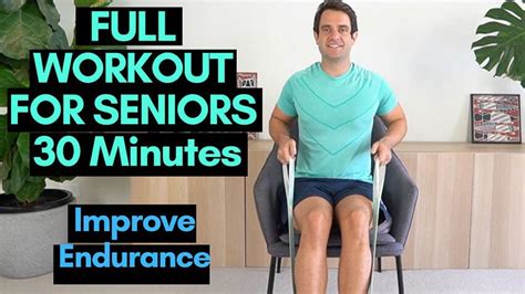 Full Workout To Improve Muscular Endurance For Seniors More Life