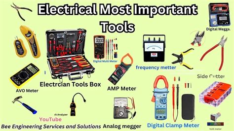 List Of Tools For ELECTRICIAN Names And Pictures Electrician