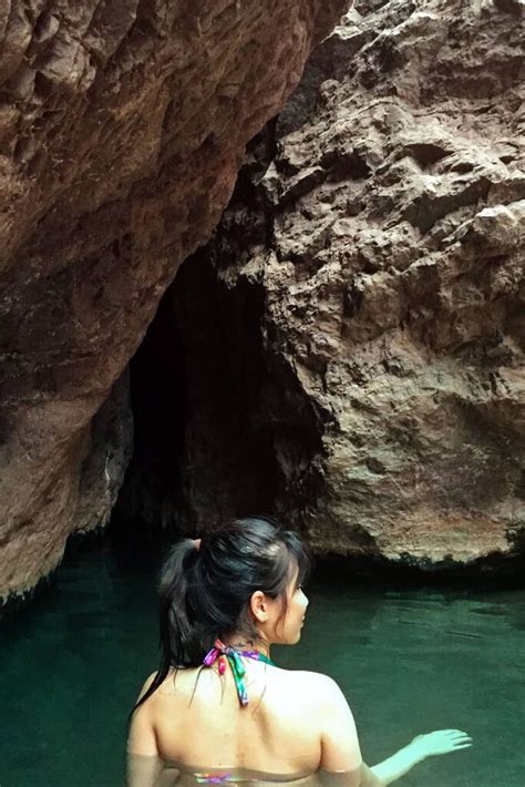 Taking A Dip In Gold Strike Hot Springs Las Vegas