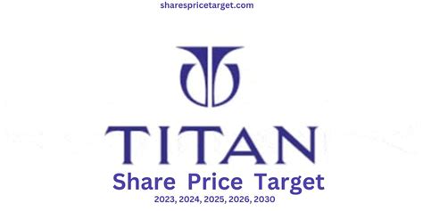 Titan Share Price Target 2023, 2024, 2025, 2026, 2030 - Sharespricetarget