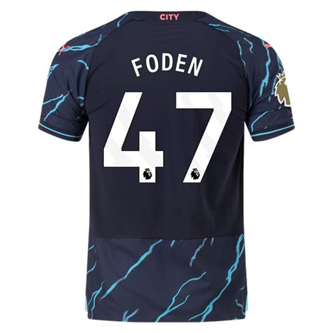 Men's Authentic Puma Foden Manchester City Third Jersey 23/24 - CWC ...