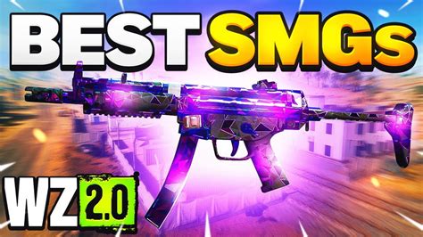 The Top 4 SMGs In Warzone 2 Best SMG Warzone 2 YouTube