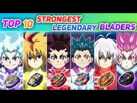 Top 10 LEGENDARY Bladers In Beyblade Burst Saga In Tamil YouTube