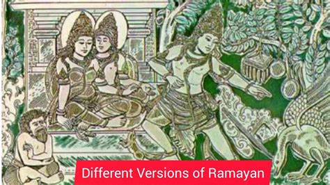 Different Versions Of Ramayan Ramayan Valmiki Ramayan Fact Gun