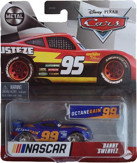 Disney Pixar Cars Danny Swervez Blue Nascar 99 Toys