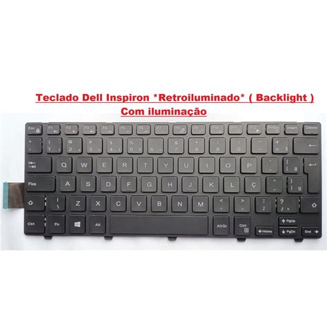 Teclado Dell Vostro Retroiluminado Shopee Brasil