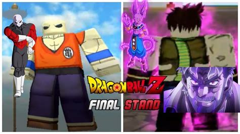 Dragon Ball Z Final Standnew Jiren Race And God Form Youtube