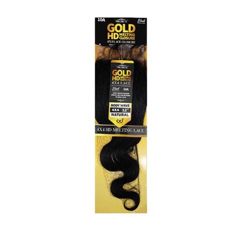 4x4 Body Wave Lace Closure By Gold Bundle Beauty Nation