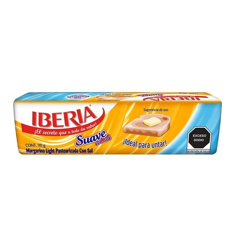 Margarina Iberia Suave Light Suave Con Sal 90 G Walmart