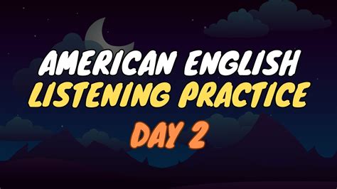 American English Listening Practice Learn English Through Stories Basic English Day 02