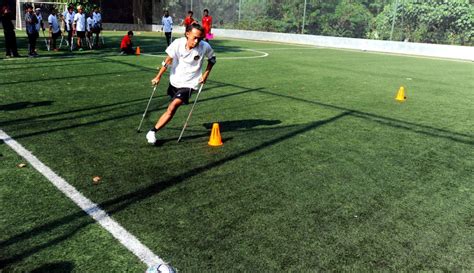 Latihan Timnas Amputasi Indonesia