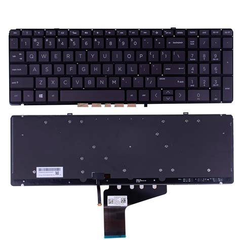 New US Layout Backlit Keyboard Replacement For HP Spectre X360 15 6 15