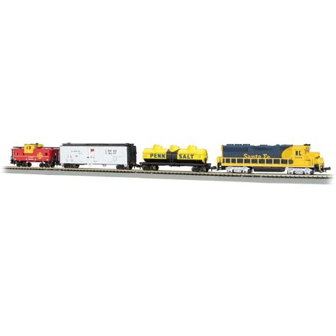 Bachmann Trains Thunder Valley N Scale Electric Train Set - Ready to Run with E-Z Track and ...