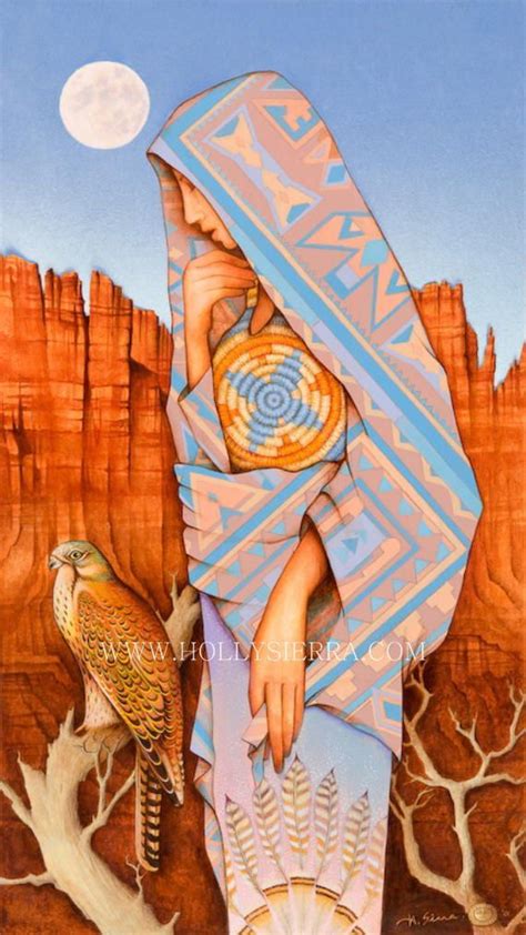 The Guardian Goddess Of The Ancient Canyon Etsy Southwestern Art