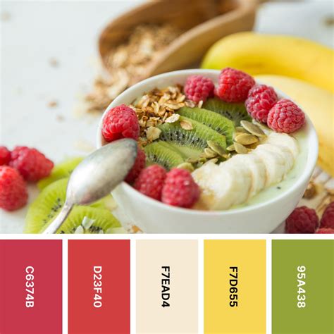 31 Food Color Palettes for Appetizing Designs | Color Meanings