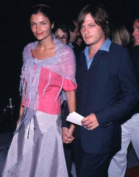 Helena Christensen and Norman Reedus attend the premiere of 'Cookie's ...