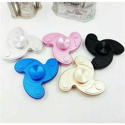 Jual Fidget Spinner Fidget Hand Spinner Boomerang Besi Segi 3 Sisi