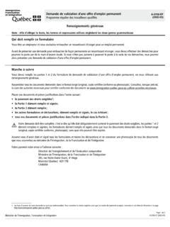 Renseignements généraux Page d accueil renseignements g 233 n 233