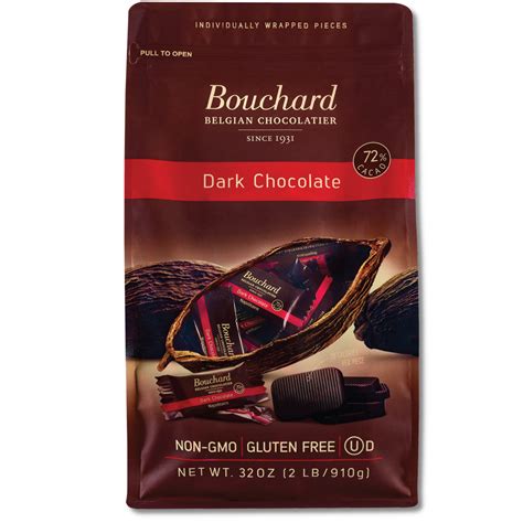 Belgian Dark Chocolate Bouchard The Dark Chocolate Experts