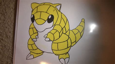 Sandshrew Coloring By 0xxkabalxx0 On Deviantart