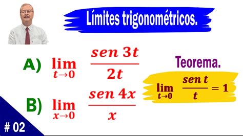 L Mites Trigonom Tricos Encontrar Los L Mites F X Lim Sen T T Y F