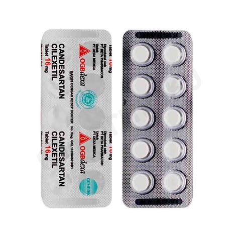 Candesartan 16 Mg Tablet Dexa Farmaku