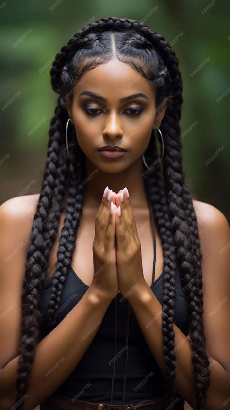 Premium Ai Image Sri Lanka Girl Two Hands Pressed Together In Prayer