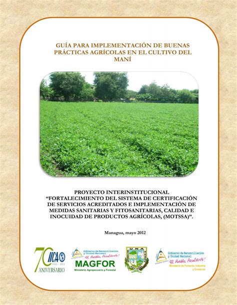 Guía para la implementación de Buenas Prácticas Agrícolas IICA