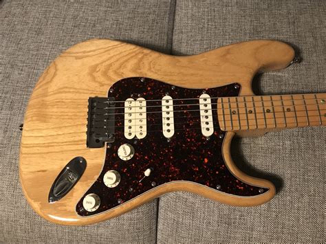 Fender Fat Strat Deluxe 1998 Natural Guitar For Sale