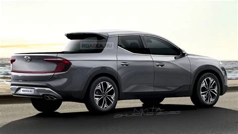 รถกระบะพันธุ์เล็ก All New Hyundai Santa Cruz 2021 ในดีไซน์ล่าสุด ร่าง