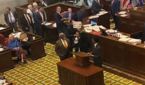 Gun Control Protesters At Tennessee State House Disruption By Elected