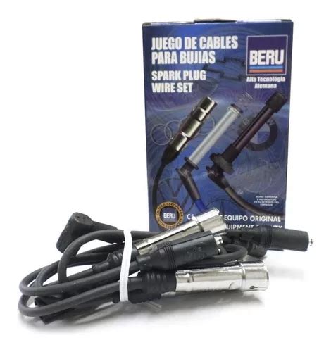 Juego Cables De Bujías Beru Vw Golf Jetta A2 A3 Corsar 1 8 L