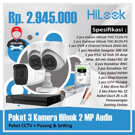 Vision Cctv Paket Cctv Hilook Pasang Hilook Mp Audio Paket