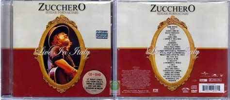 Cd Dvd Zucchero Sugar Fornaciari Live In Italy Lacrado Mercadolivre