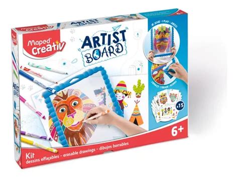 Juego Artist Board Tablero Dibujos Borrables Maped Creativ MercadoLibre