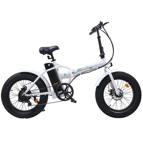 Ecotric Folding Fat Tire Electric Bike W Removable Battery