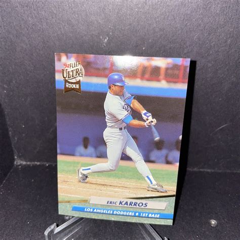 Fleer Ultra Eric Karros Rookie Card Ebay