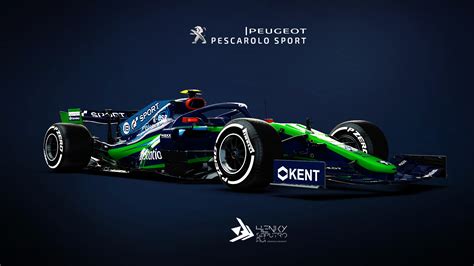 Rss Formula Hybrid Peugeot Pescarolo Sport Formula Livery