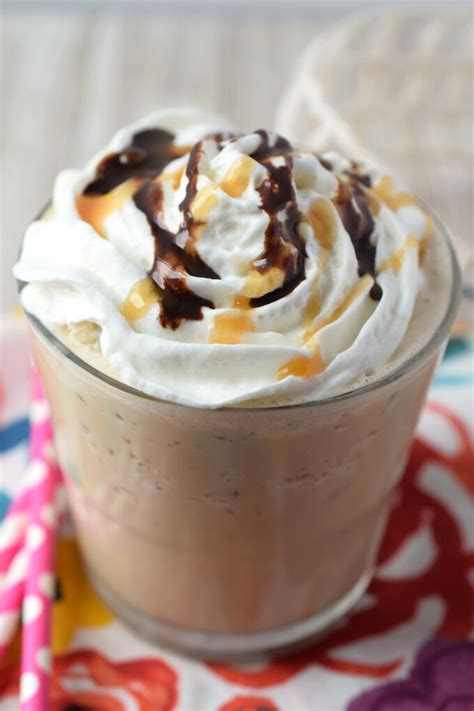 Salted Caramel Mocha Frappuccino Snacks And Sips