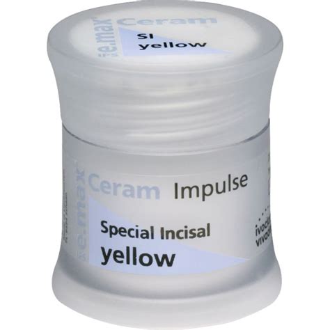 Ivoclar Vivadent Ips E Max Ceram Impulse Special Incisalmasse Gelb