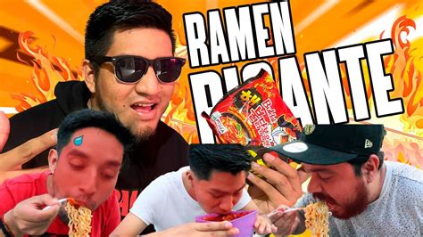 Probando El Ramen M S Picante Del Mundo Tuxtlagtz Chiapas Youtube