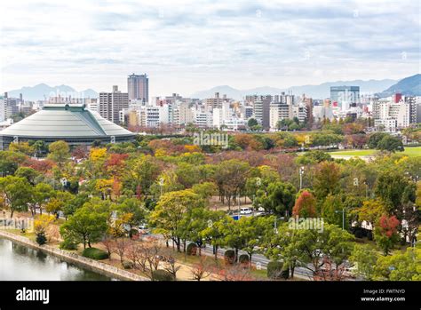 Aerial hiroshima cityscape japan hi-res stock photography and images - Alamy