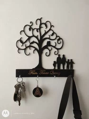 Porta Llaves Personalizado Árbol De La Familia Decoración Envío gratis