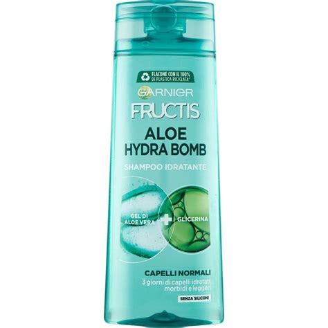 Shampoo Fortificante Aloe Vera Glicerina Gel Aloe GARNIER FRUCTIS 250