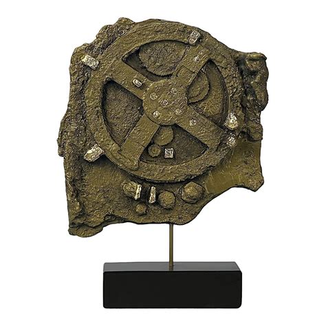 Antikythera Mechanism Sculpture Ancient Greek 1st Computer In History